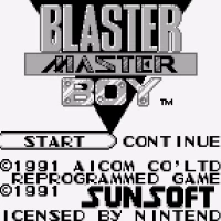 Blaster Master Boy (USA) Gameboy game