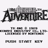 Castlevania - The Adventure (USA) Gameboy game