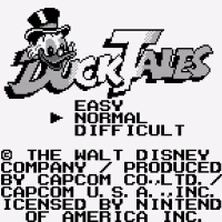 Disney's DuckTales (USA) Gameboy game