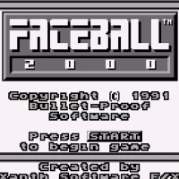 Faceball 2000 (USA) Gameboy game