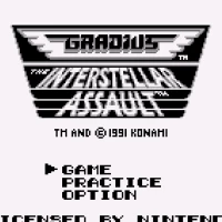 Gradius - The Interstellar Assault (USA) Gameboy game