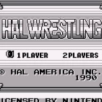 HAL Wrestling (USA) Gameboy game