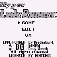 Hyper Lode Runner (USA) (Rev-A) Gameboy game