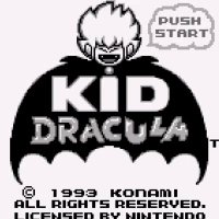 Kid Dracula (USA) Gameboy game
