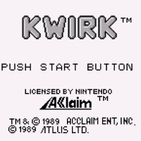Kwirk - He's A-maze-ing! (USA) Gameboy game