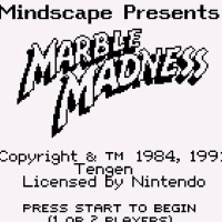 Marble Madness (USA) Gameboy game