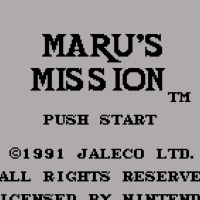 Maru's Mission (USA) Gameboy game