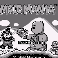 Mole Mania (USA) (SGB Enhanced) Gameboy game