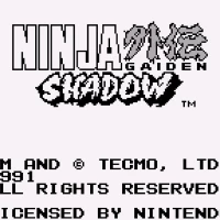 Ninja Gaiden Shadow (USA) Gameboy game