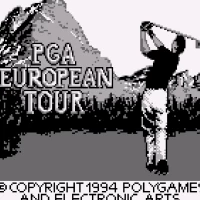 PGA European Tour (USA) (SGB Enhanced) Gameboy game