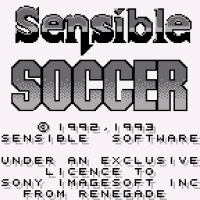 Sensible Soccer - European Champions (Europe) Gameboy game