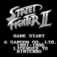 Street Fighter II - The World Warrior (USA) (Rev-A) (SGB Enhanced) Gameboy game