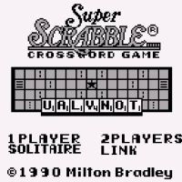 Super Scrabble (USA) Gameboy game