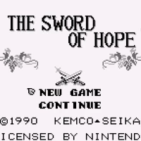 Sword of Hope, The (USA) Gameboy game