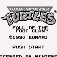 Teenage Mutant Ninja Turtles - Fall of the Foot Clan (USA) Gameboy game