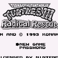Teenage Mutant Ninja Turtles III - Radical Rescue (USA) Gameboy game