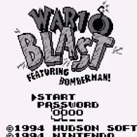 Wario Blast Featuring Bomberman! (USA) (SGB Enhanced) Gameboy game