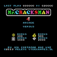 Mr Cracksman MSX game