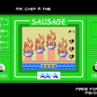 Mr. Chef & The Sausages [a] MSX game