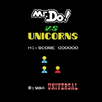 Mr. Do! vs Unicorns [a-overdumped] MSX game