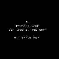 MSX Pyramid Warp MSX game