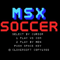 MSX Soccer MSX game