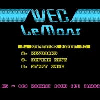 WEC Le Mans MSX game