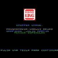 Whopper Chase (S) MSX game
