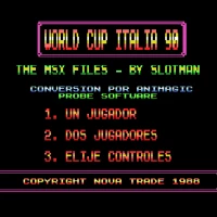 World Cup Italia '90 (S) MSX game