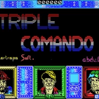 Triple Comando (S) MSX game