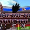 American football kicks Sports game