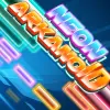 Neon Arkanoid Skill game