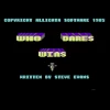 who dares wins Commodore 64 game