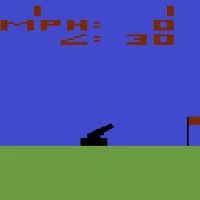 Human Cannonball Cannon man Atari 2600 game