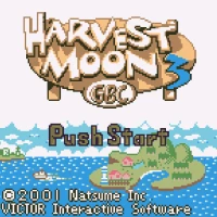 Harvest Moon 3 GBC Gameboy game