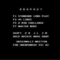 dropout-64 Commodore 64 game