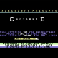 COMMANDO2 UNCUT Commodore 64 game