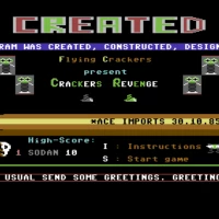 CrackersRevengepassintro Commodore 64 game