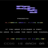 California_Games_Flying_Disk_CCGG Commodore 64 game