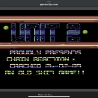 Chain Reaction Commodore 64 game