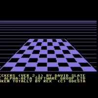 Checkers 2.1 - Rex Commodore 64 game