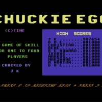 CHUCKIE EGG - JK Commodore 64 game