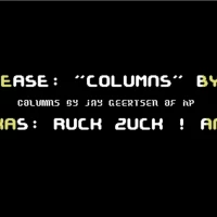 COLUMNS Commodore 64 game