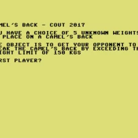 camel Commodore 64 game