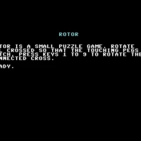 rotor info Commodore 64 game