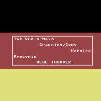 Blue Thunder (RMCS) Commodore 64 game
