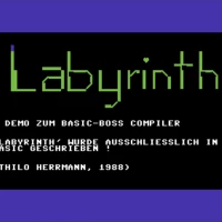 +labyrinth Commodore 64 game