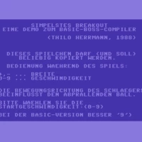 +break Commodore 64 game