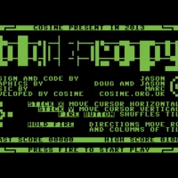Blok Copy PETSCII - Cosine Commodore 64 game