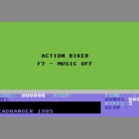 ACTION_BIKER Commodore 64 game